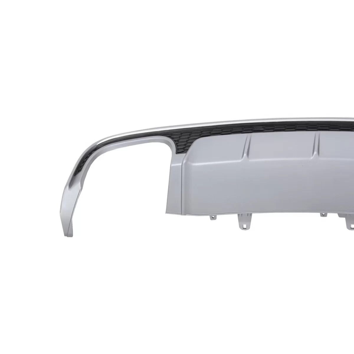 Rear Bumper Valance Diffuser suitable for Audi A6 4G S-Line Facelift (2015-2018) Limousine Avant S6 Design – product image 1