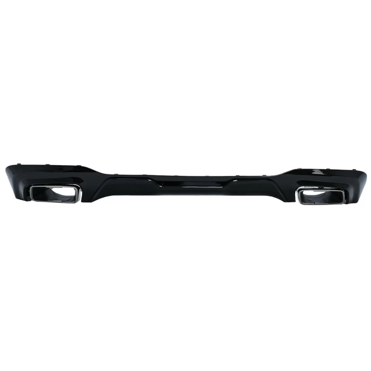 Rear Bumper Valance Diffuser with Chrome Exhaust Tips suitable for BMW 2 Series F44 Gran Coupé (2020-up) M235I Design – produ