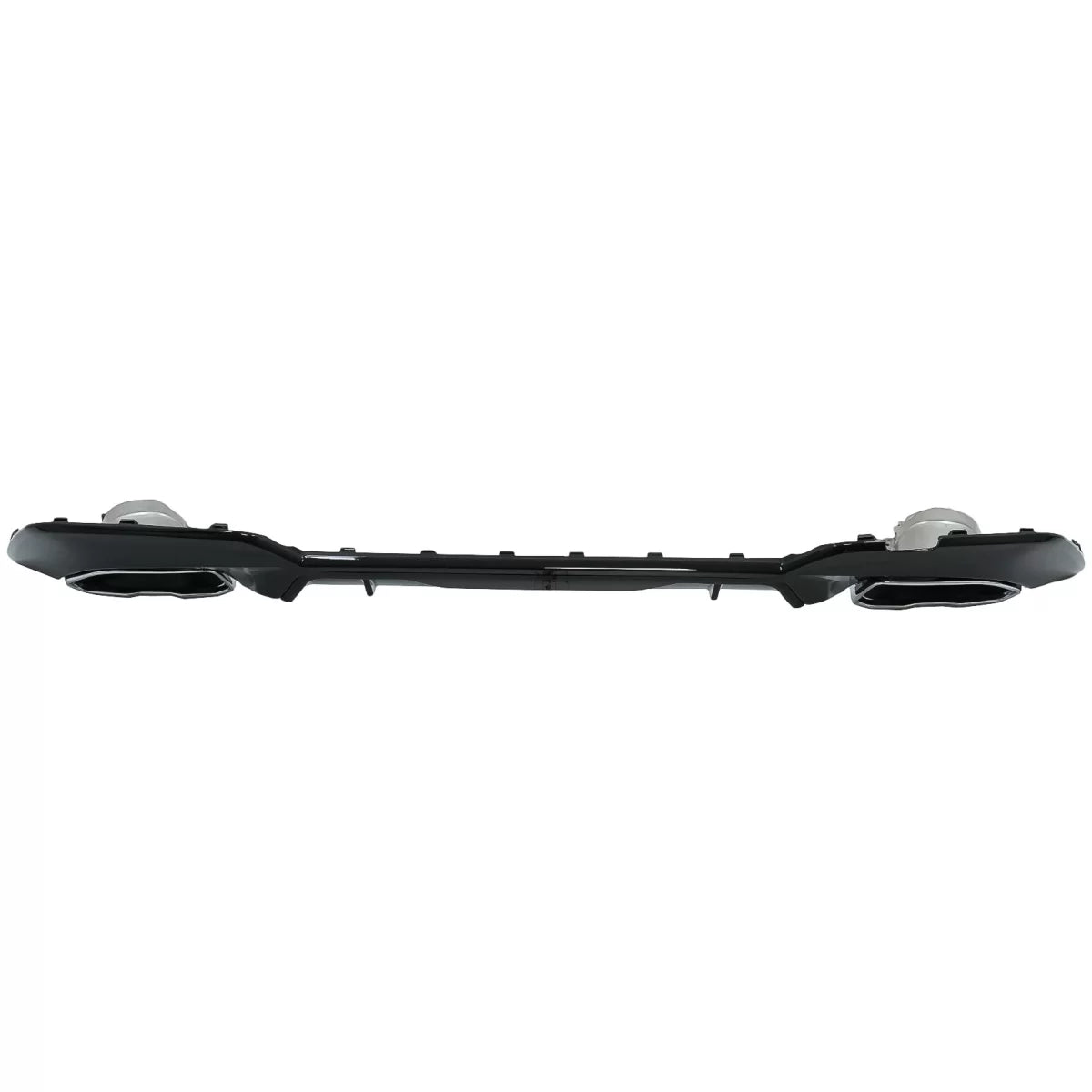 Rear Bumper Valance Diffuser With Chrome Exhaust Tips suitable for BMW 3 Series G20 G28 Sedan G21 Touring (2018-up) M340i M L