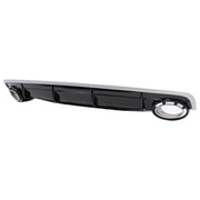Rear Bumper Valance Diffuser Double Outlet suitable for Audi Q7 SUV 4M (2015-2019) S-Line Bumper – product image 2