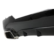 Rear Bumper Valance Diffuser With Exhaust Tips suitable for BMW 4 Series G22 G23 M Sport (2020-up) M440i Design Chrome – prod