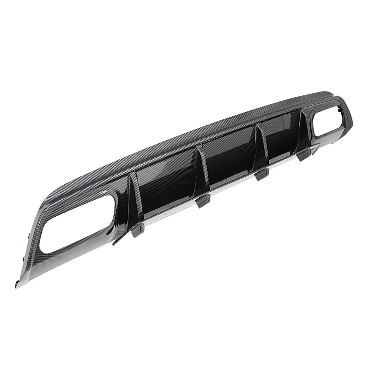 Rear Bumper Valance Diffuser suitable for Mercedes W176 A-Class (2013-2018) A45 Facelift Design Look – product image 1