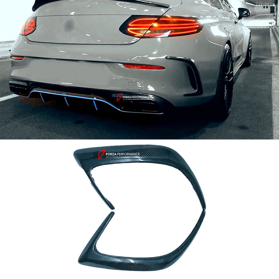 Buy Now REAR BUMPER VENTS for MERCEDES BENZ C CLASS W206 2021+ and upgrade car parts from SIR Tuning at the Best Price. Headlights, Tail lights, Bodykits, Navigations, body kit and more - Fast & Free Shipping within Europe, US & Worldwide.