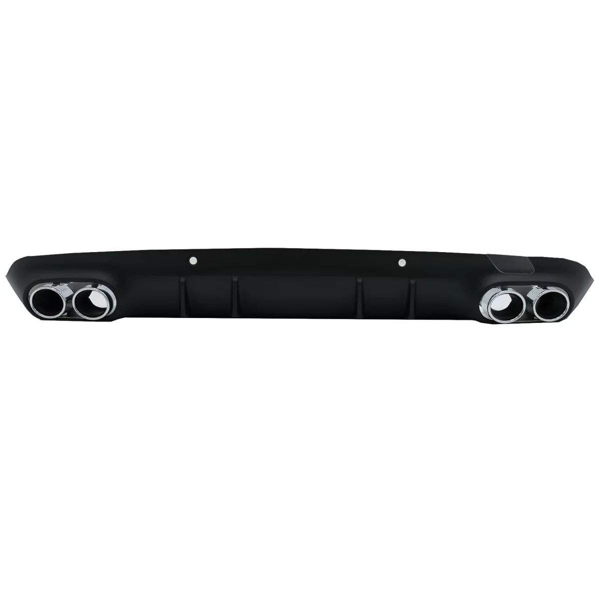 Rear Diffuser with Chrome Exhaust Tips suitable for Mercedes CLS-Class C257 (2018-up) CLS53 Design – product image 1