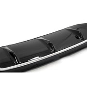 Rear Diffuser with Chrome Exhaust Tips suitable for Mercedes E-Class W213 Sport Line (2016-2019) E63 Design – product image 3