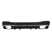 Rear Diffuser with Exhaust Muffler Tips suitable for Mercedes GLE W167 SUV V167 Sport Line (2019-Up) GLE 63 Design – product 