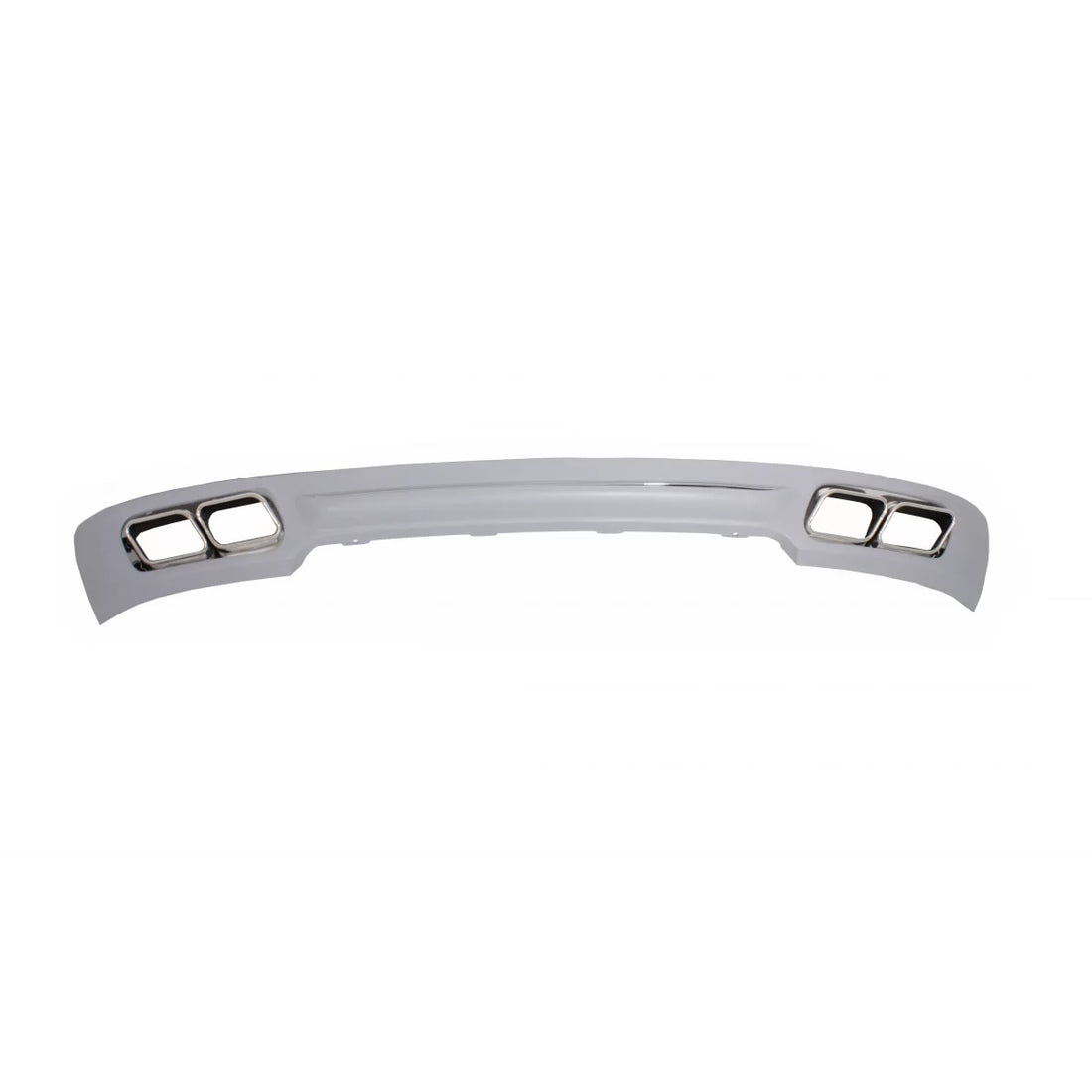 Rear Diffuser with Exhaust Muffler Tips Tailpipe suitable for BMW F01 (2008-up) 7 Series 760i Quad Design – product image 1