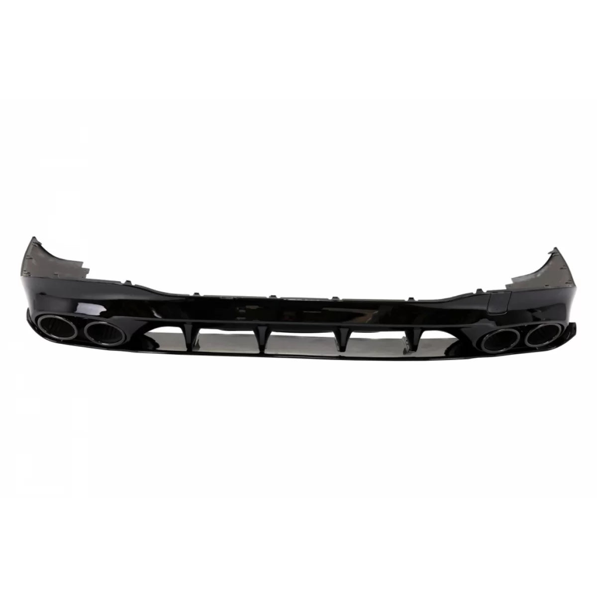 Rear Diffuser and Exhaust Tips suitable for Mercedes CLA X118 Shooting Brake C118 Coupe Sport Line (2019-06.2025) CLA45S Desi