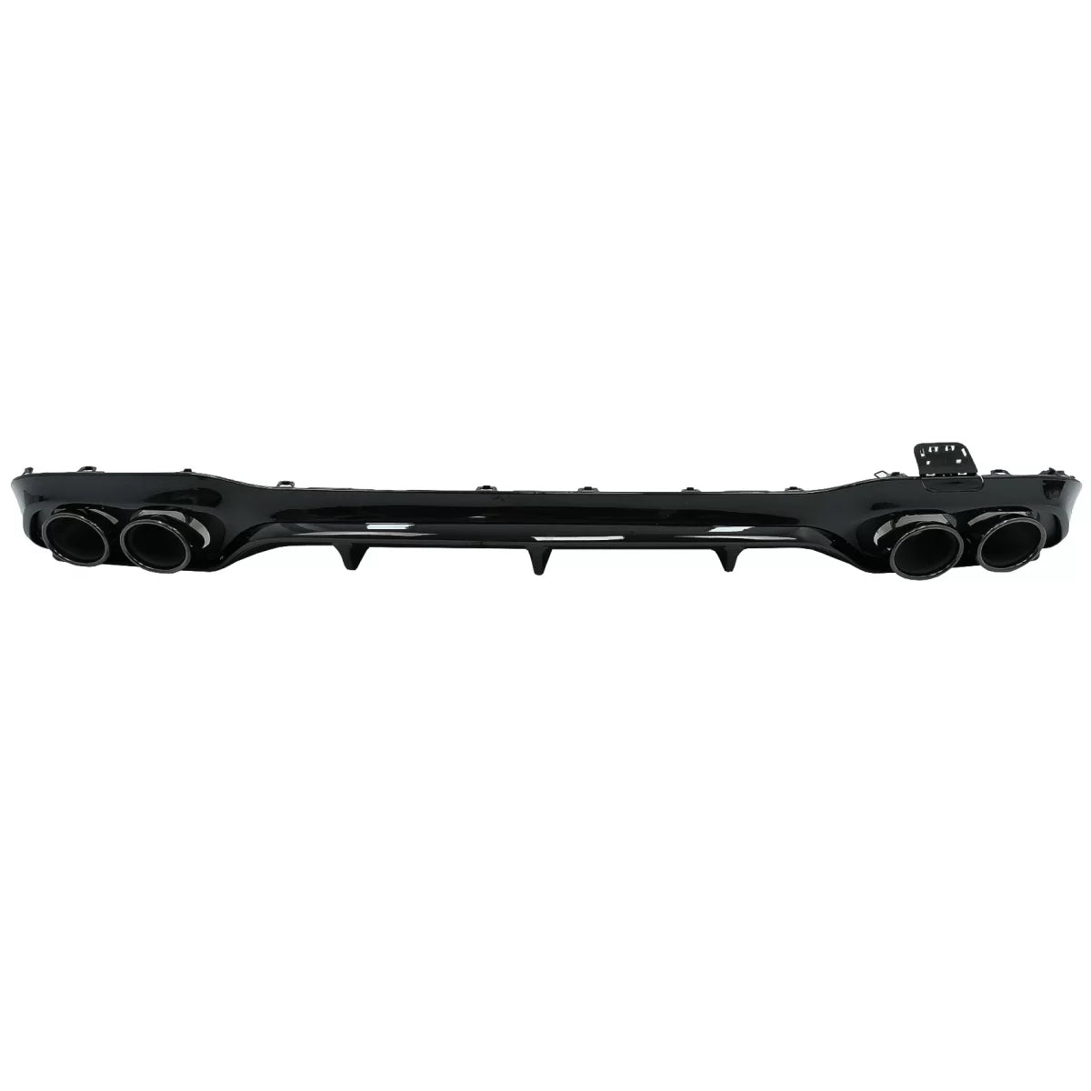 Rear Diffuser with Exhaust Tips suitable for Mercedes E-Class W213 (2016-2019) E53 Design Night Package – product image 1
