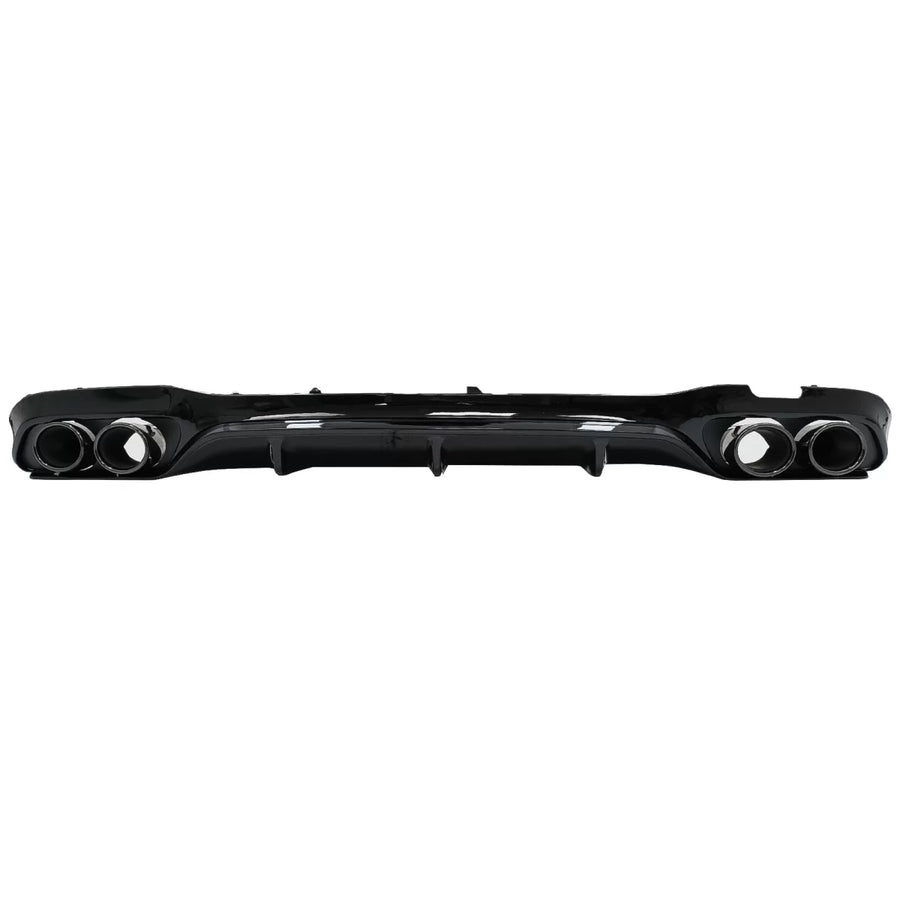Rear Diffuser with Exhaust Tips suitable for Mercedes E-Class W213 (2016-2019) E53 Design Night Package – product image 1