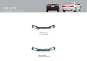 REAR DIFFUSER for BMW 7 SERIES F01 F02 2008 - 2012
