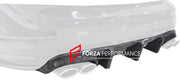 CARBON FIBER REAR DIFFUSER FOR MERCEDES-BENZ C-CLASS W204 C300 C350 C63 AMG