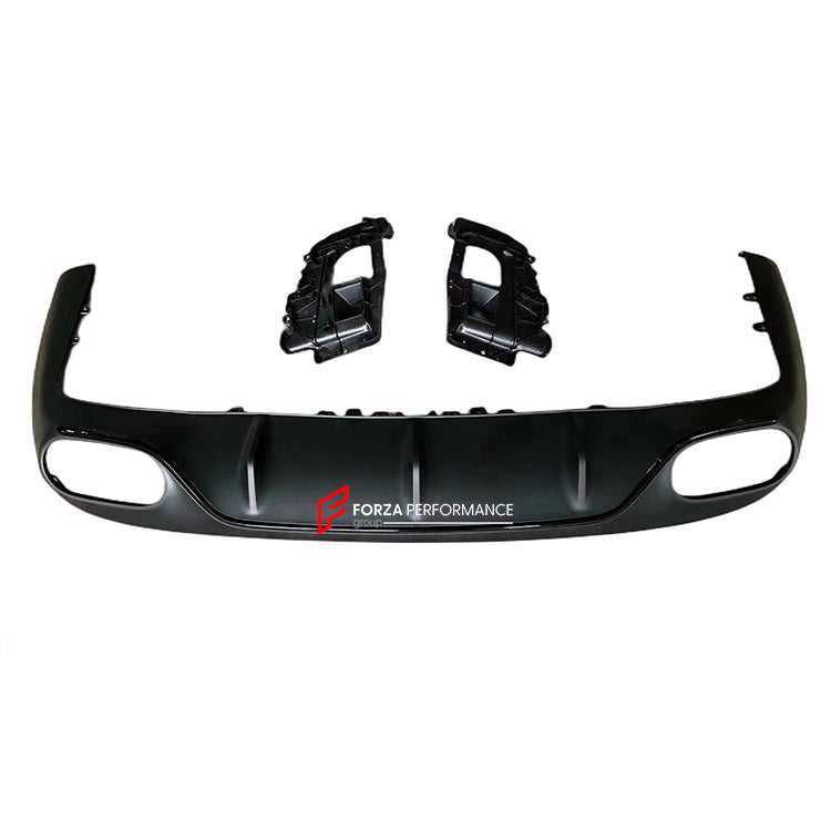 REAR DIFFUSER with EXHAUST TIPS for MERCEDES BENZ BENZ E53 AMG COUPE C238 2017+