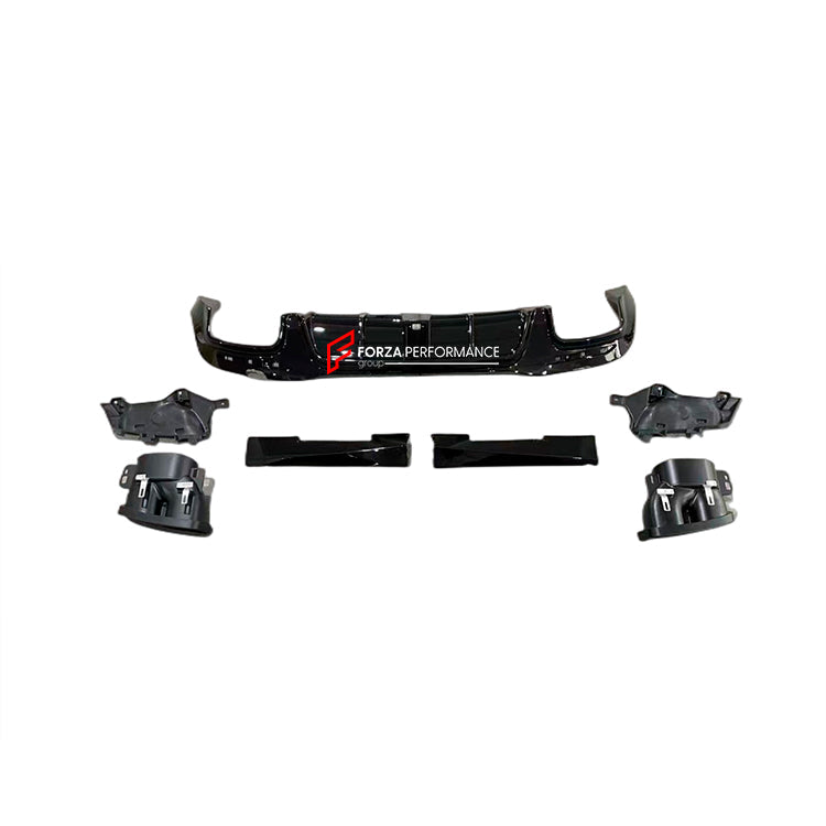 REAR DIFFUSER WITH TIPS for MERCEDES BENZ BENZ S CLASS W222 AMG 2018 - 2022