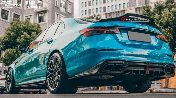 Buy Now CARBON FIBER REAR SPOILER FOR MERCEDES-BENZ E-CLASS E350 E450 E53 E63 W213 2017+ and upgrade car parts from SIR Tuning at the Best Price. Headlights, Tail lights, Bodykits, Navigations, Carbon body kit and more - Fast & Free Shipping within Europe, US & Worldwide.