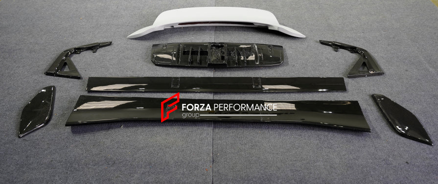 UPGRADE CARBON REAR WING SPOILER KIT for PORSCHE 911 992.1 CARRERA upgrade to GT3 RS