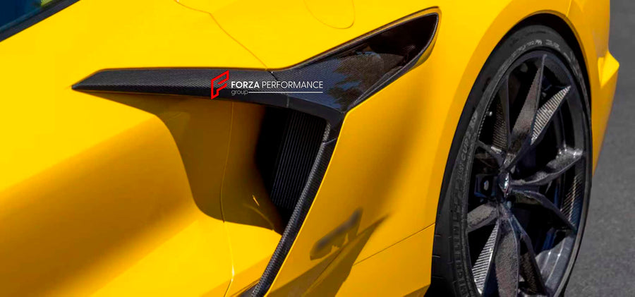 Buy Now REAR VENT COVER for CHEVROLET CORVETTE C8 ZR1 ZTK 2025+ and upgrade car parts from SIR Tuning at the Best Price. Headlights, Tail lights, Bodykits, Navigations, body kit and more - Fast & Free Shipping within Europe, US & Worldwide.