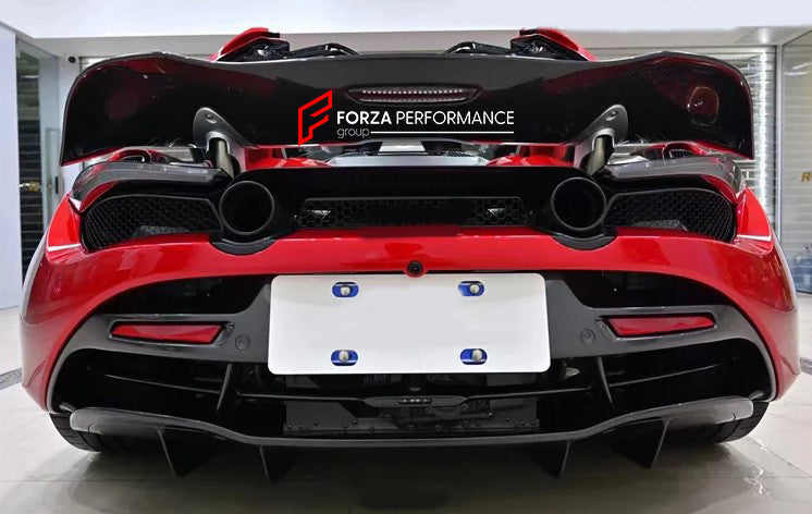 DRY CARBON ACTIVE WING BLADE SPOILER for MCLAREN 720S  2017 - 2023