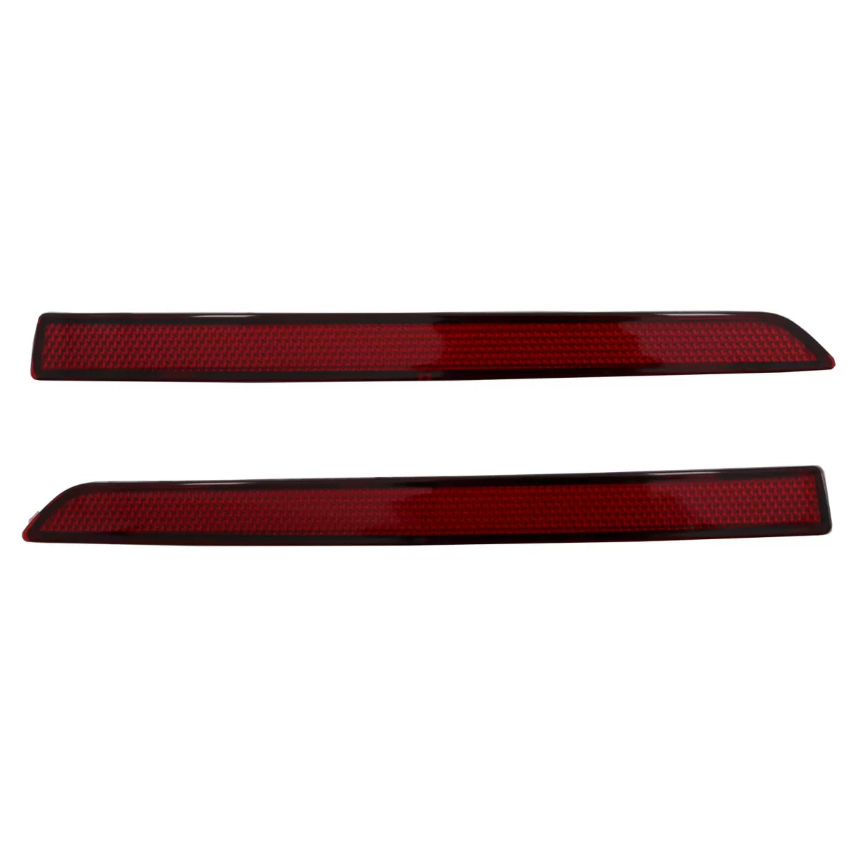 Red Reflectors suitable for BMW 3 Series F30 (2011-2019) Only M3 Sport Design Rear Bumper – product image 1