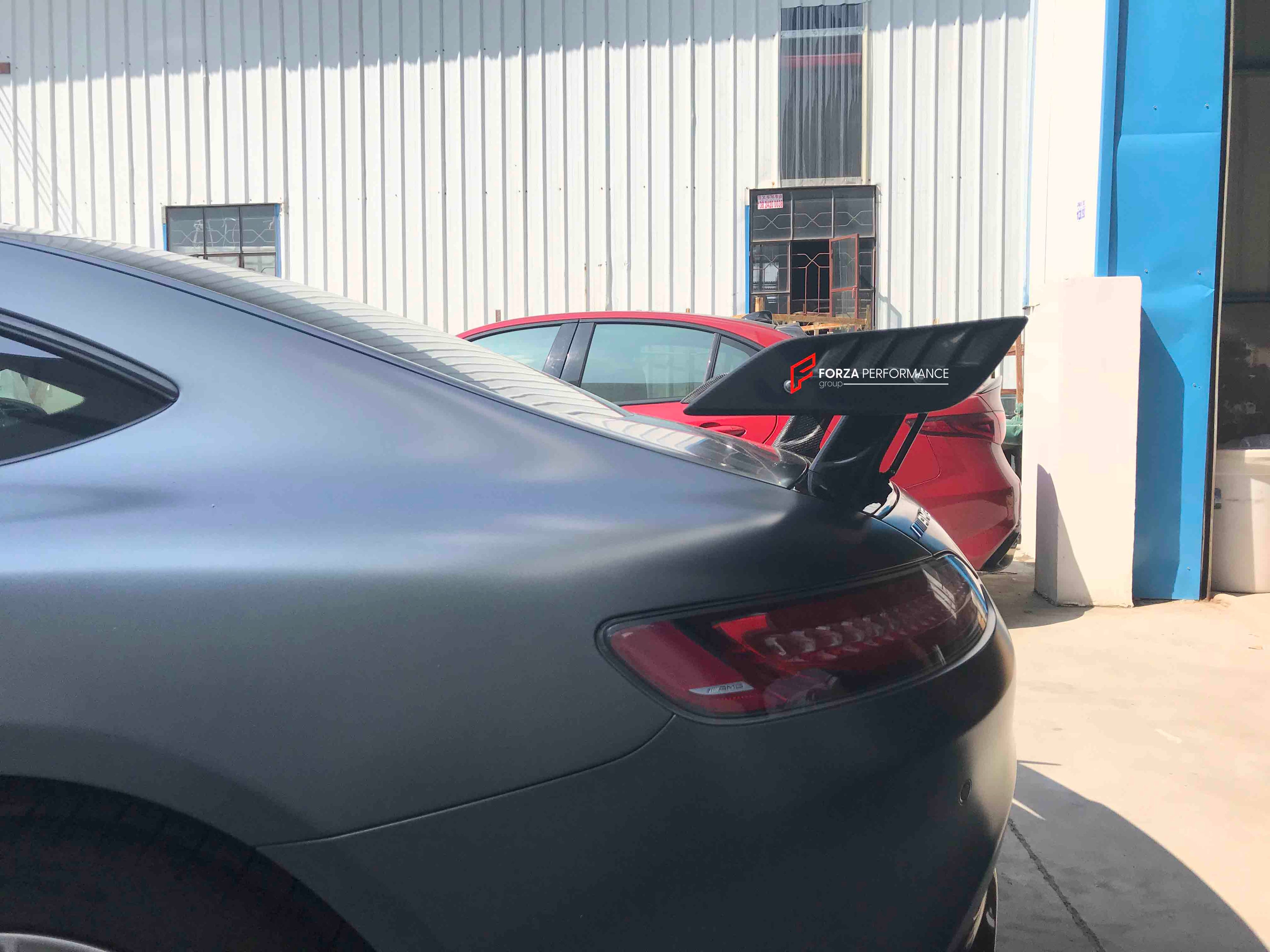CARBON FIBER REAR SPOILER for AMG GT GTS C190 2014 - 2017