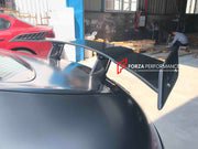 CARBON FIBER REAR SPOILER for AMG GT GTS C190 2014 - 2017