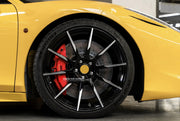 REPLACEMENT CARBON CERAMIC BRAKE DISK ROTORS for FERRARI 458 2009 - 2015