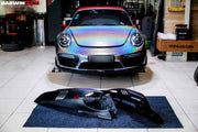 AUTHENTIC DARWINPRO FRONT FENDERS for PORSCHE 911 991.2 TURBO S 2015 - 2020 TO GT3RS