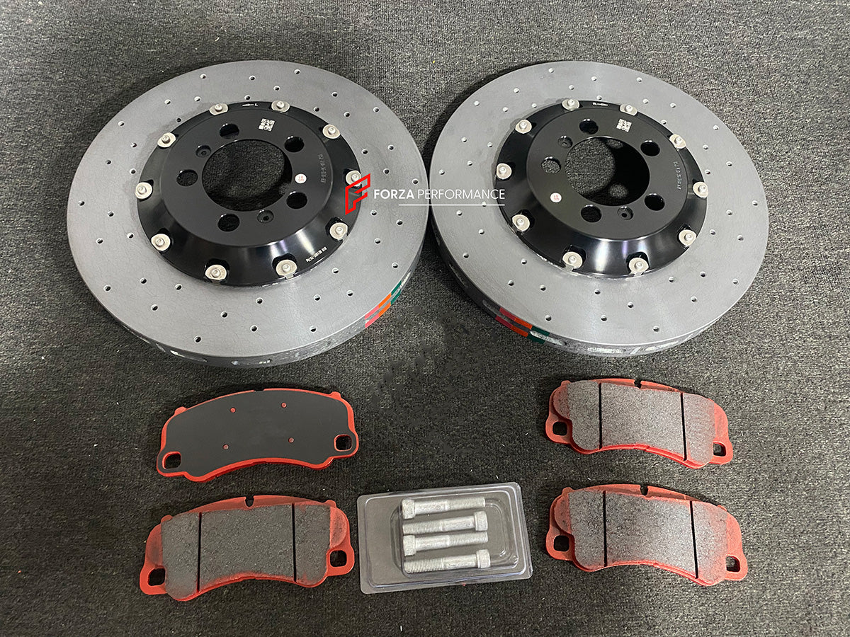REPLACEMENT PCCB CARBON CERAMIC BRAKE DISK ROTORS KIT for PORSCHE 911 992 GT3 RS 2022+