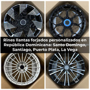 RINES LLANTAS FORJADOS PERSONALIZADOS EN REPÚBLICA DOMINICANA: SANTO DOMINGO, SANTIAGO, PUERTO PLATA, LA VEGA