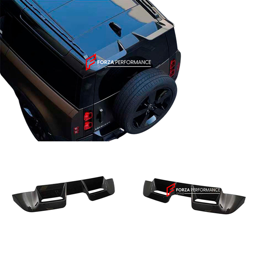 Buy Now ROOF SPOILER WING for LAND ROVER DEFENDER L663 2020+ and upgrade car parts from SIR Tuning at the Best Price. Headlights, Tail lights, Bodykits, Navigations, body kit and more - Fast & Free Shipping within Europe, US & Worldwide.