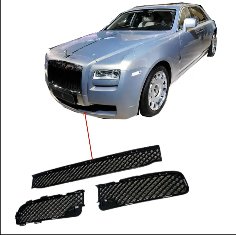 FRONT BUMPER LOWER BUMPER MESHES for ROLLS-ROYCE GHOST 1ST GENERATION 2009 - 2014