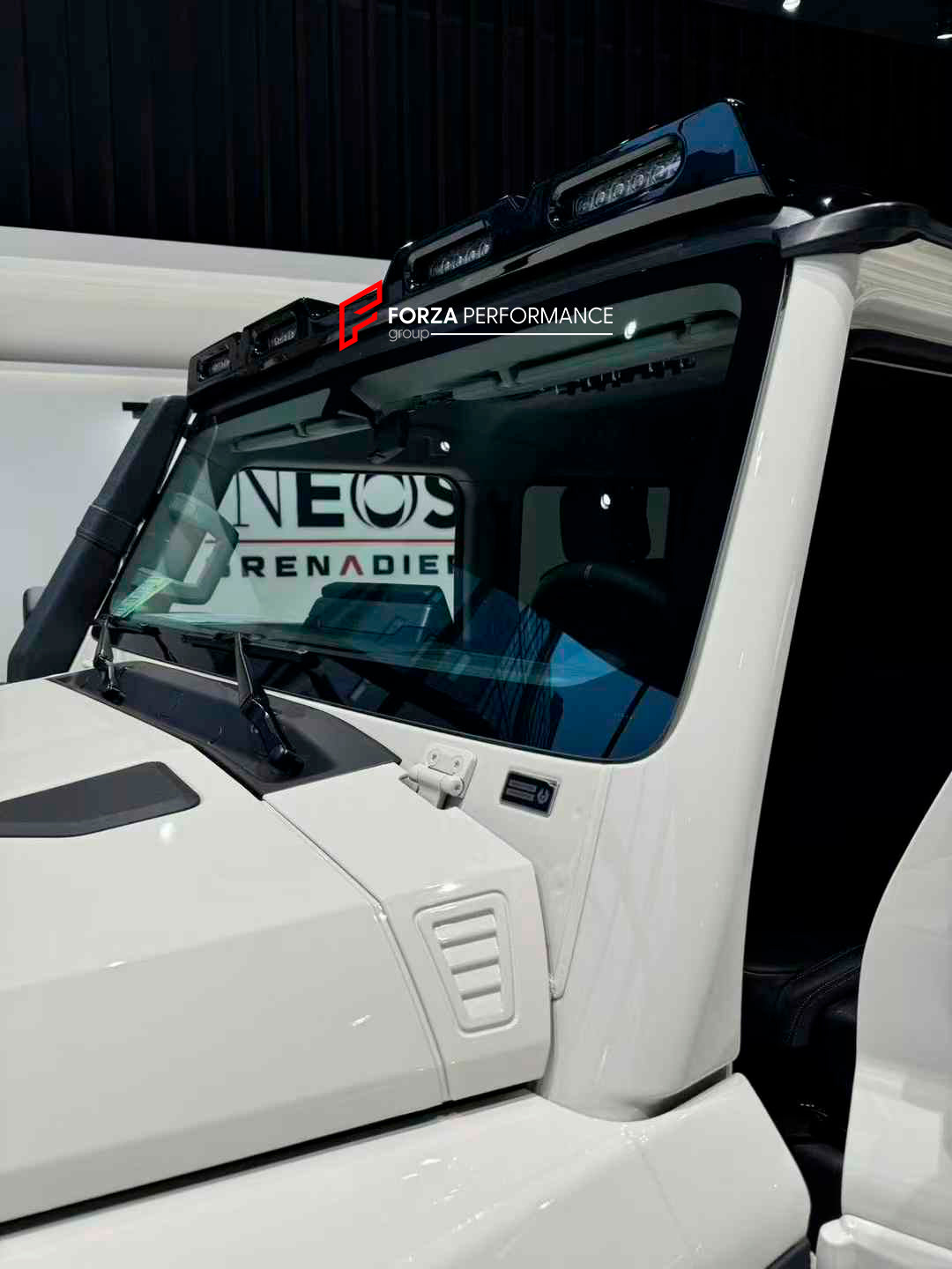 ROOF LIGHT BAR and REAR SPOILER for INEOS GRENADIER GM 2022+