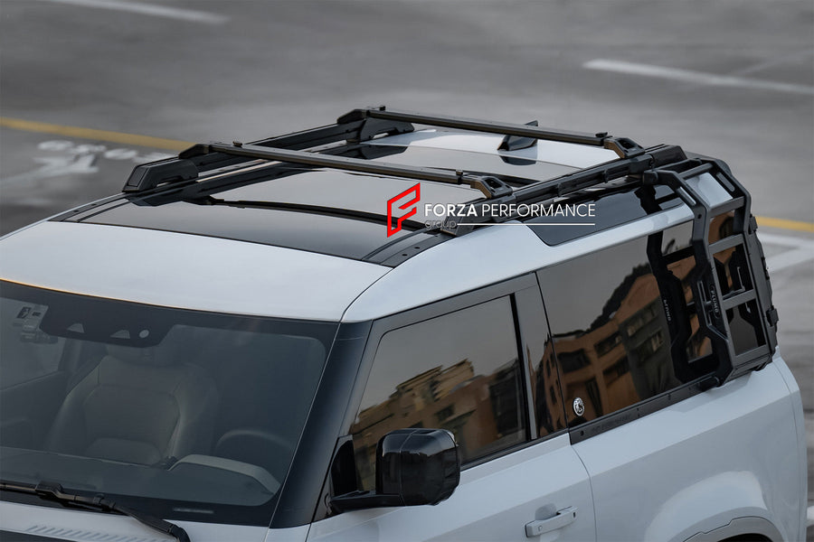 Buy Now ROOF RACK for LAND ROVER DEFENDER 90 L663 2019+ and upgrade car parts from SIR Tuning at the Best Price. Headlights, Tail lights, Bodykits, Navigations, Carbon body kit and more - Fast & Free Shipping within Europe, US & Worldwide.