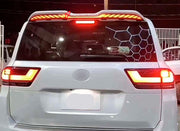 ROOF REAR SPOILER WITH DYNAMIC LED LIGHTS for TOYOTA LAND CRUISER 300 LC300 2021+