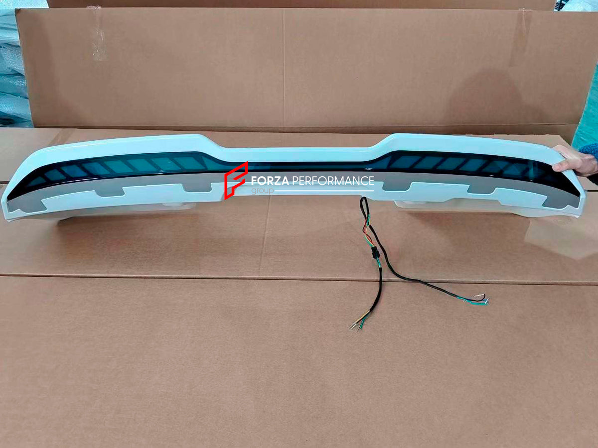 ROOF REAR SPOILER WITH DYNAMIC LED LIGHTS for TOYOTA LAND CRUISER 300 LC300 2021+