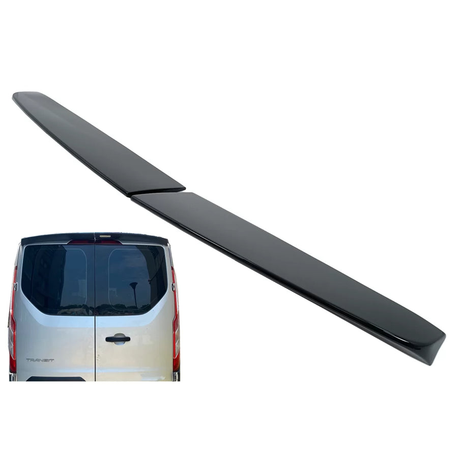 Roof Spoiler Wing suitable for Ford Transit Custom (2013-2023) only Barn Doors – product image 1