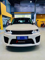 CONVERSION BODY KIT for LAND ROVER RANGE ROVER SPORT 2014 - 2017 UPGRADE to SVR STYLE 2018 - 2021