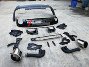 REAR BUMPER WITH DIFFUSER for AUDI Q8 4M 2019 - 2023 | RSQ8 STYLE