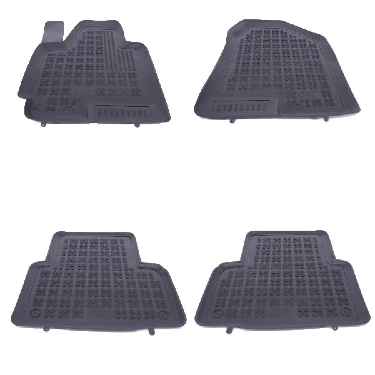 Rubber Floor mat Black suitable for Hyundai IX35 (2010-2015) – product image 1
