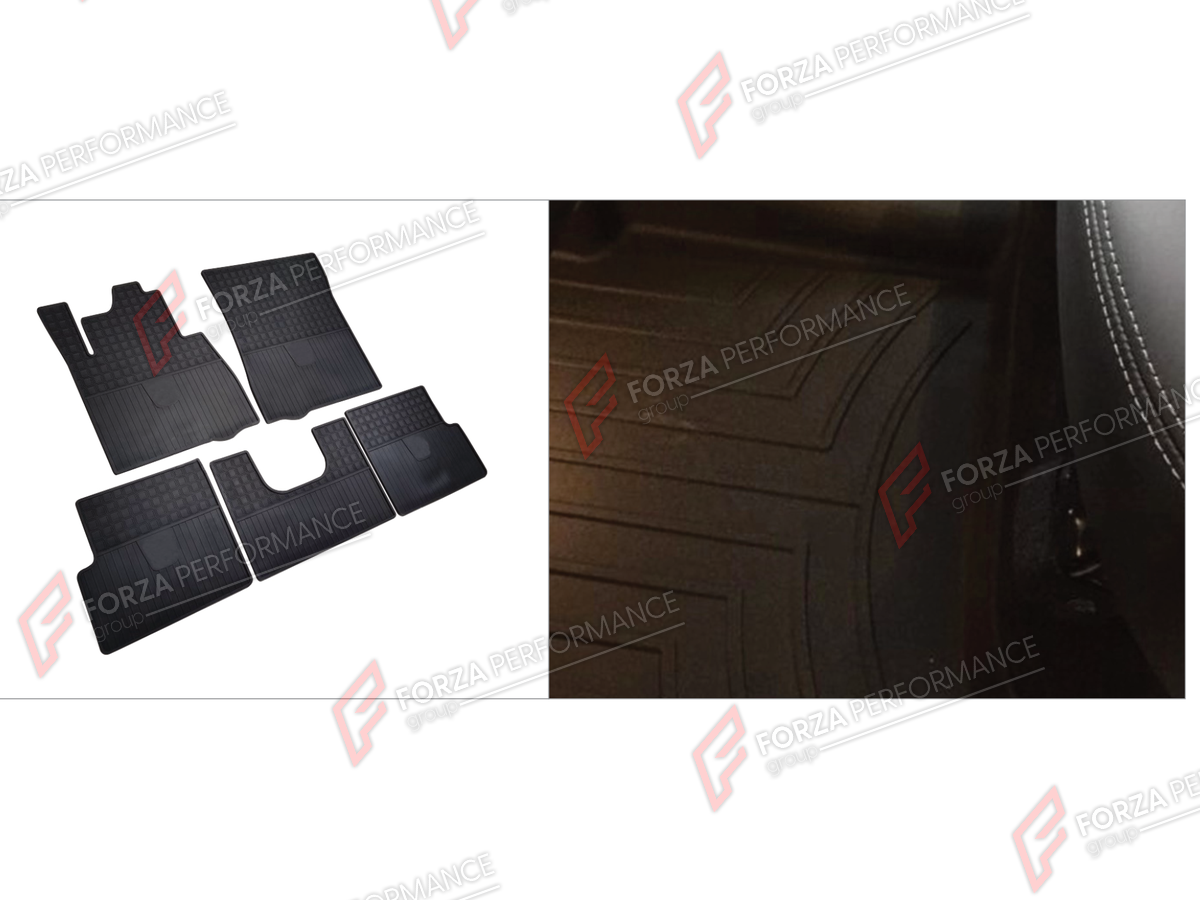 RUBBER FLOOR MATS for MERCEDES-BENZ G-CLASS W463 2008 - 2018