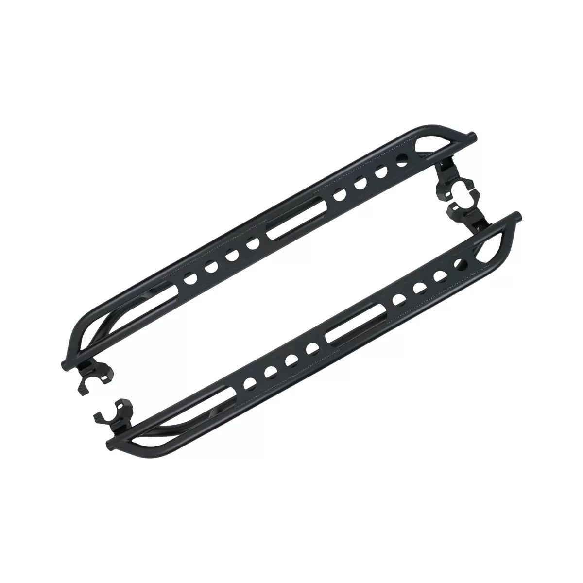 Running Boards Side Steps Nerf Bars suitable for Jeep Wrangler Rubicon JK (2007-2017) 4 Doors Iron – product image 1