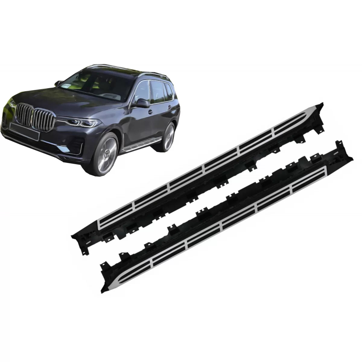 Running Boards SUV Side Steps suitable for BMW X7 G07 (2018-Up) – product image 1