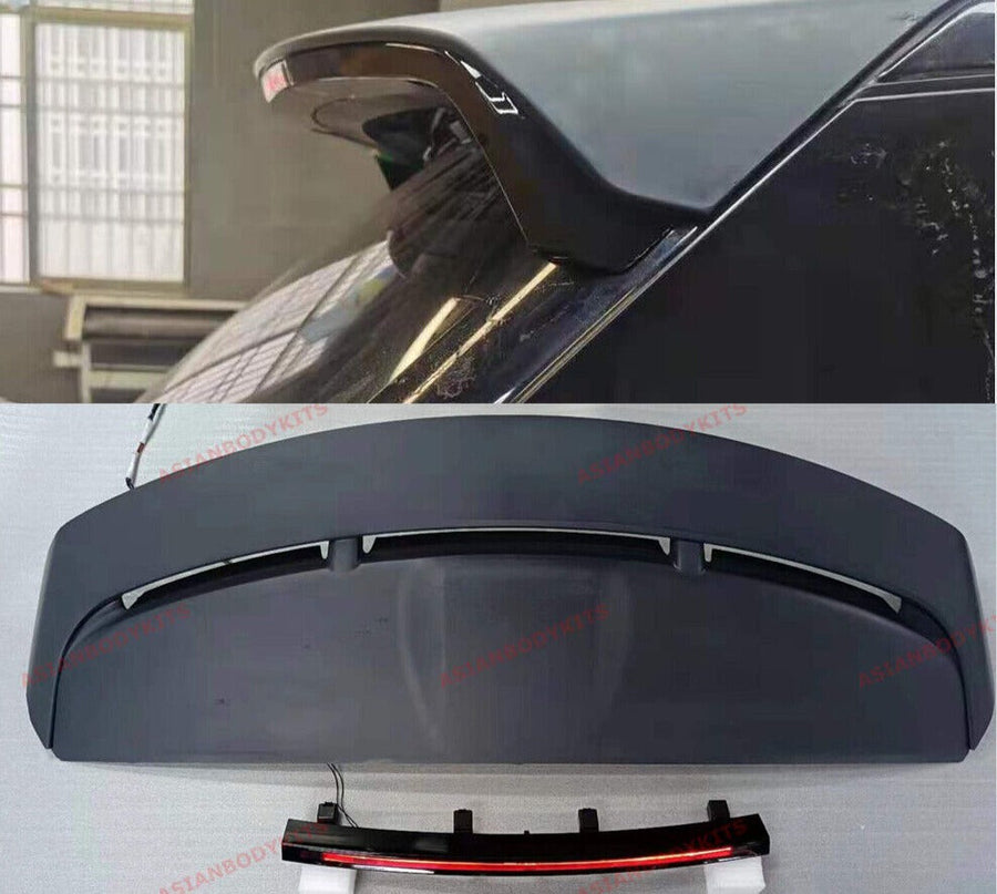 Buy Now ROOF SPOILER with BRAKE LIGHT for LAND ROVER RANGE ROVER SPORT L494 2014 - 2021 SVR and upgrade car parts from SIR Tuning at the Best Price. Headlights, Tail lights, Bodykits, Navigations, body kit and more - Fast & Free Shipping within Europe, US & Worldwide.