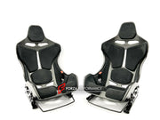 CARBON BUCKET SEATS MSS-5 for MCLAREN | SENNA STYLE