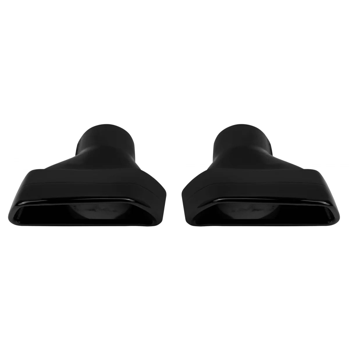Set of black lacquer tips type 530, 540 suitable for BMW 5 Series F10/F11 2010-2017, G30/G31 after 2017 – product image 1