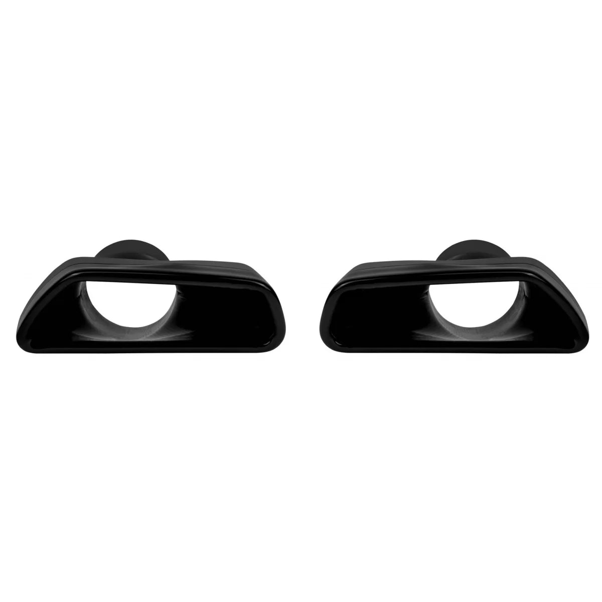 Set of black lacquer tips type 530, 540 suitable for BMW 5 Series F10/F11 2010-2017, G30/G31 after 2017 – product image 1