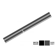 Set Sticker Vinyl Dark Grey Upper Bonnet Roof & Tailgate suitable for Mercedes CLA W117 C117 X117 (2013-2016) A Class W176 (2