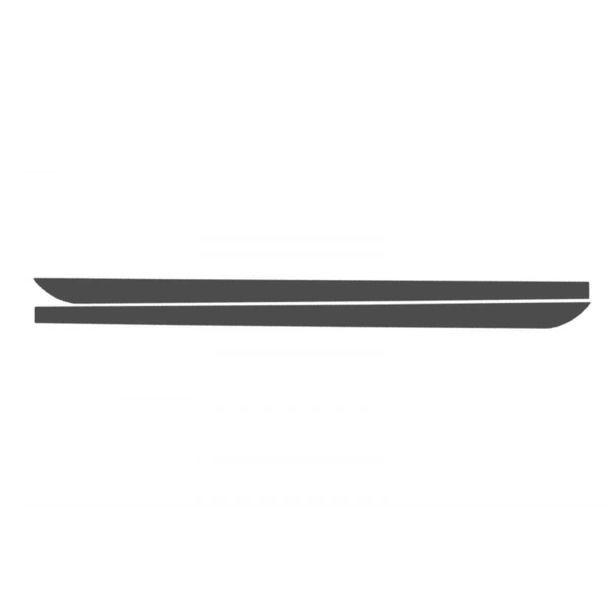 Side Decals Sticker Vinyl suitable for BMW 5 Series F10 F11 (2011-2017) Dark Grey – product image 1