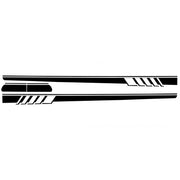Side Decals Sticker Vinyl suitable for Mercedes C-Class C205 Coupe A205 Cabriolet (2014-up) C63 Design Piano Black – product 
