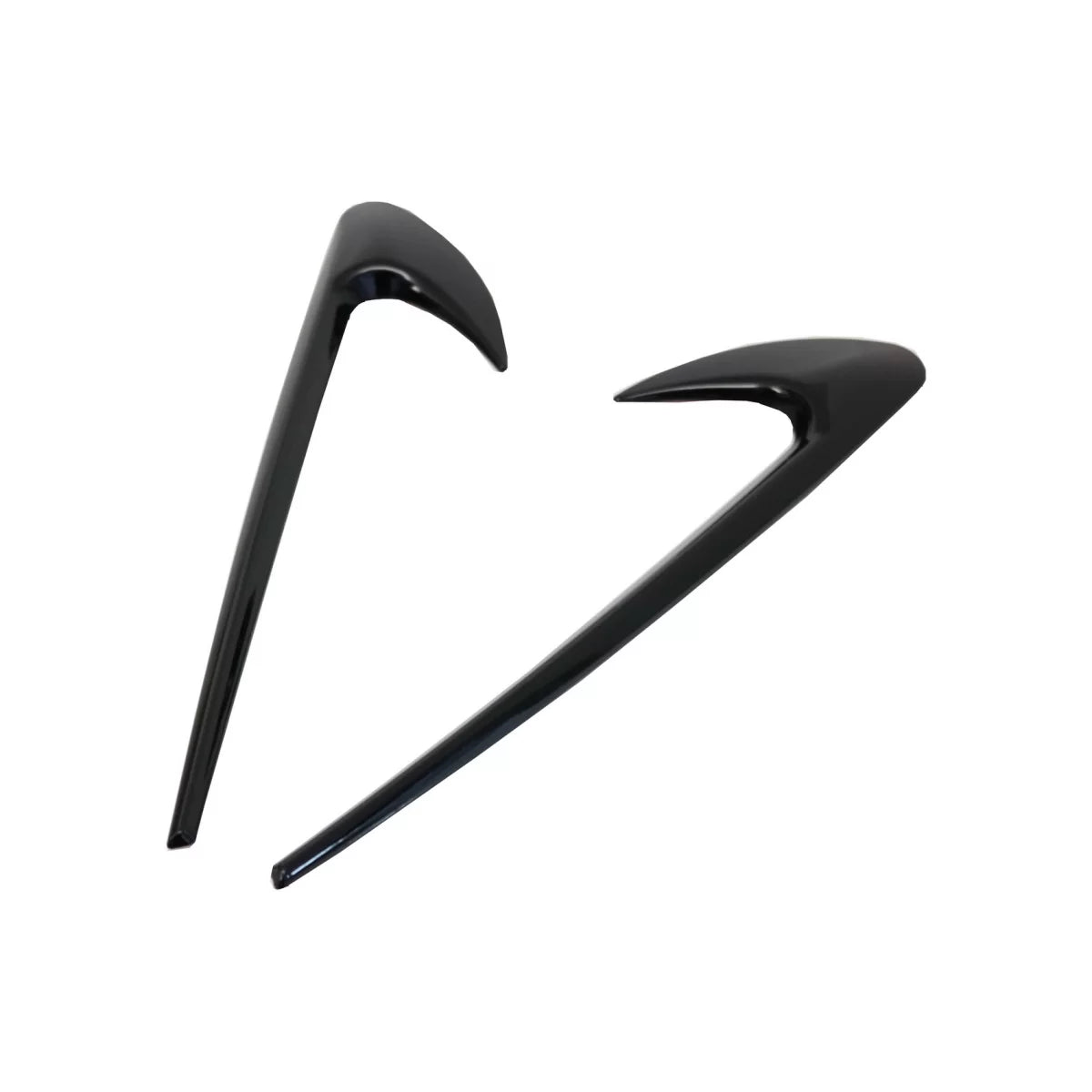 Side Fender Vents Trim Wing suitable for Mercedes C-Class W205 S205 E-Class W213 S213 Piano Black – product image 1